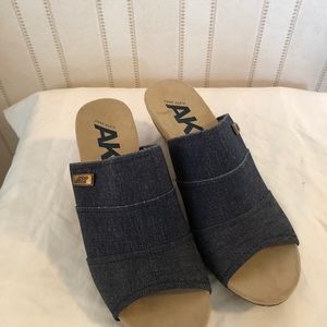 Blue Jean Ann Klein Sport Wedge